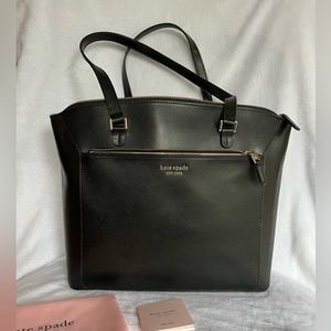 NWT Kate Spade Large Tote Black